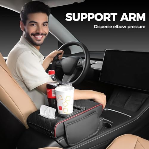 5 in 1 Universal Fit Car Armrest Console Cushion
