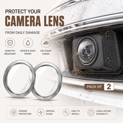 Car Camera Lens Protector (Pack Of 2)
