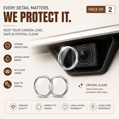 Car Camera Lens Protector (Pack Of 2)