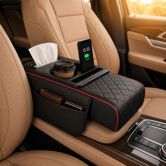 5 in 1 Universal Fit Car Armrest Console Cushion
