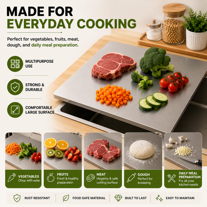 Stainless Steel Chopping Board