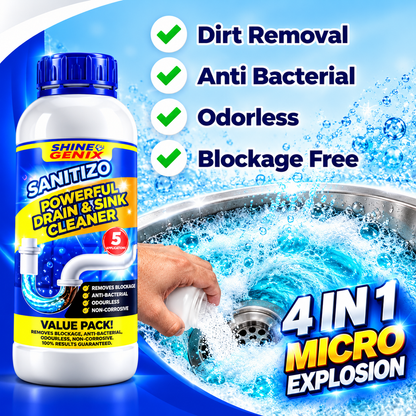 Powerful Sink & Drain Cleaner - Buy 1 Get 3 Free