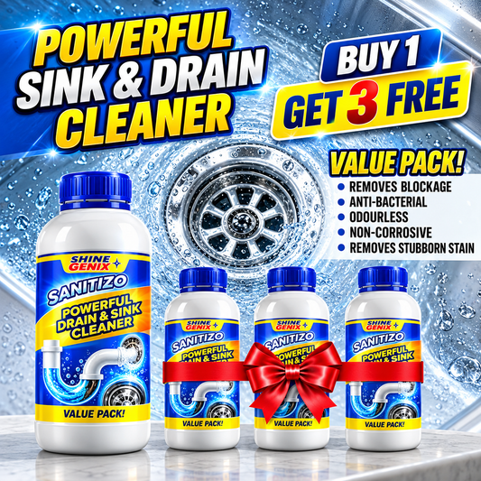 Powerful Sink & Drain Cleaner - Buy 1 Get 3 Free