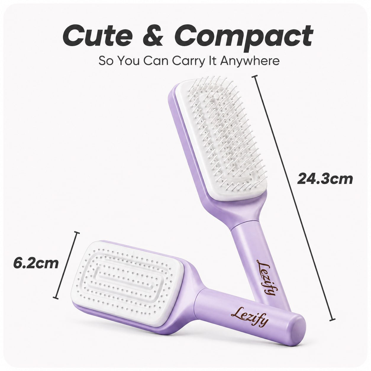 Self Cleaning Hair Brush
