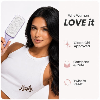 Self Cleaning Hair Brush