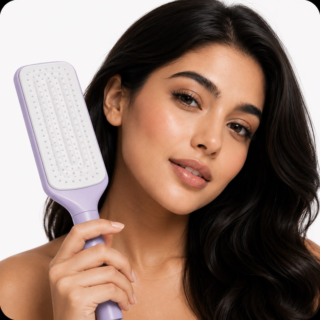 Self Cleaning Hair Brush
